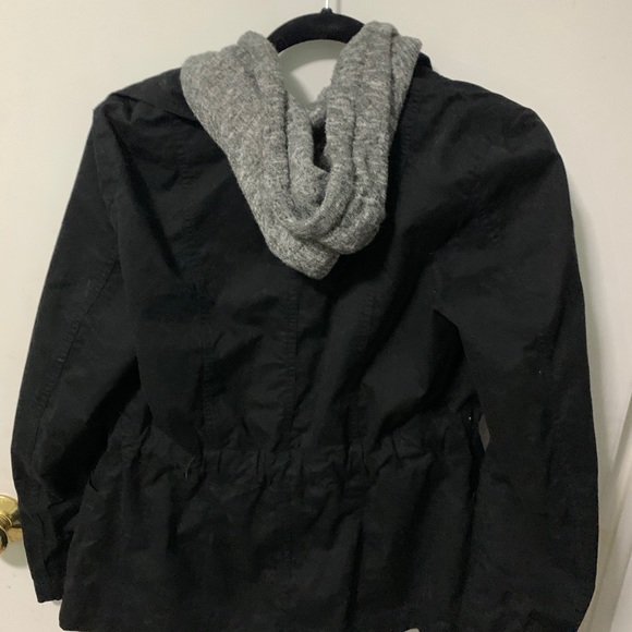Cute black and grey double zipper jacket - Picture 2 of 2